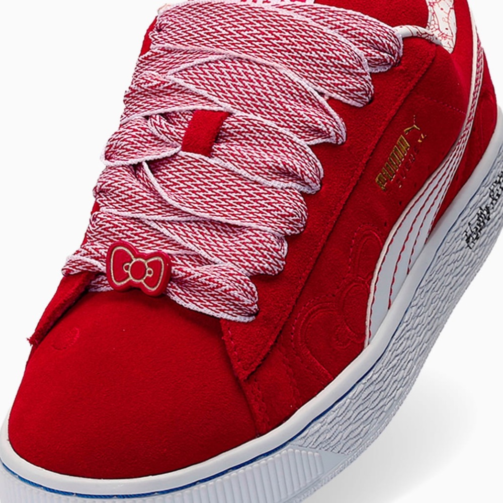 Puma Red and White Women's Sneakers